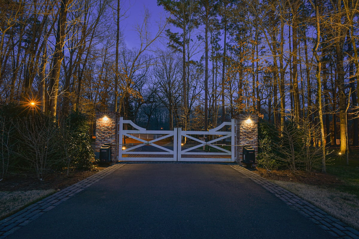 Gate Entrance Lighting